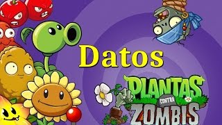 Datos Curiosos de Plants Vs Zombies