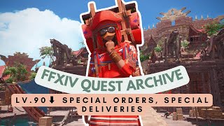 Tuliyollal: Lv.90⬇️ Special Orders, Special Deliveries | No Commentary | FFXIV Quest Archive