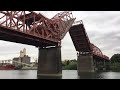 portland broadway bridge opens timelapse