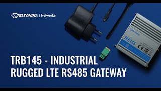 Unboxing - TRB145 Teltonika Gateway 4G Industrial | IoT |