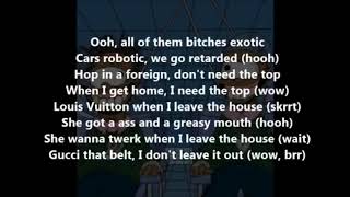 Madeintyo~Ned Flanders [lyrics]