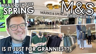 M&S SHOP WITH ME | SHOPPING AT STORES I DON’T USUALLY SHOP AT | men’s fashion