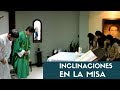 Inclinación de cabeza y profunda (en la misa)