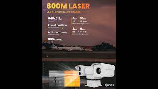 Sunell Thermal Laser IR PTZ Camera