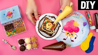 DIY Festa na Caixa 🎂 Os convidados Decoram o Bolo! 🧁 Aniversário com doces