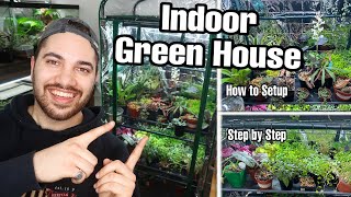 How To Setup An Indoor Mini Greenhouse (Vivarium + House plants)