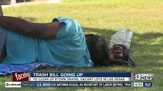 Las Vegas approves trash rate hike to clean up city streets