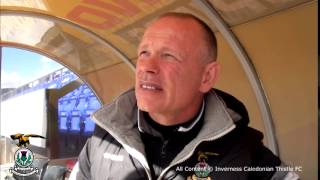 CaleyjagsTV: John Hughes post match interview v Celtic, 11/04/2015