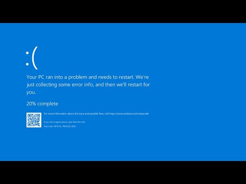 Windows 10 Blue Screen of Death BSOD outdated or bad drivers could be a problem