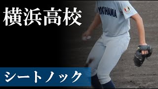 【23秋】横浜高校：シートノック（vs平塚学園）