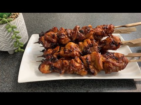 Grilled Teriyaki Chicken Skewers