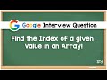 Binary Search - Google Code Interview - Leetcode #704