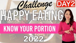 DAY2｜Know your PORTION | Basic Structure of Japanese Meal 一汁三菜 | Happy Eating Challenge 2022|