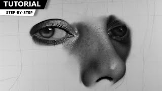 Started A New Hyperrealistic Drawing 😍 | How to do Shading Very Smoothly Part-1