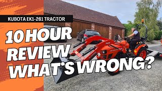 kubota ek1-261 10 hour review