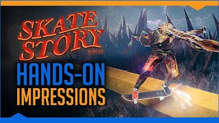 You've never seen (or heard) a game quite like: Skate Story (Hands-On Impressions)