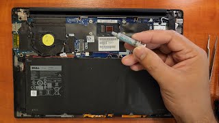 Dell XPS 9360 Laptop Thermal Paste Replacement Procedure: Boost Cooling Performance!