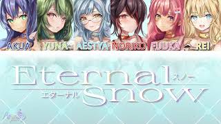 『Abyss Idols』 - 'Eternal Snow' - Color Coded Lyric Video (EN/JP/ROMA)