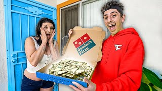 Delivering Pizza To Random People, Then Paying Their Rent