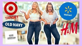 WE TRIED CURVY JEANS FROM 5 DIFFERENT BRANDS