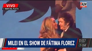 🟣 Javier Milei en el show de Fátima Flórez: las repercusiones sobre el beso arriba del escenario