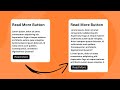 Read More Read Less Button with JavaScript No Plugin HTML CSS JavaScript Tutorial #webpagedesign