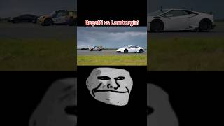 Bugatti vs Lamborgini vs Rally😈🗿🗿#shorts #rally #draceracing