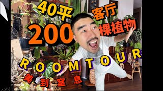 40平米狂塞200棵植物！疯狂爆炸遨游植物小家！