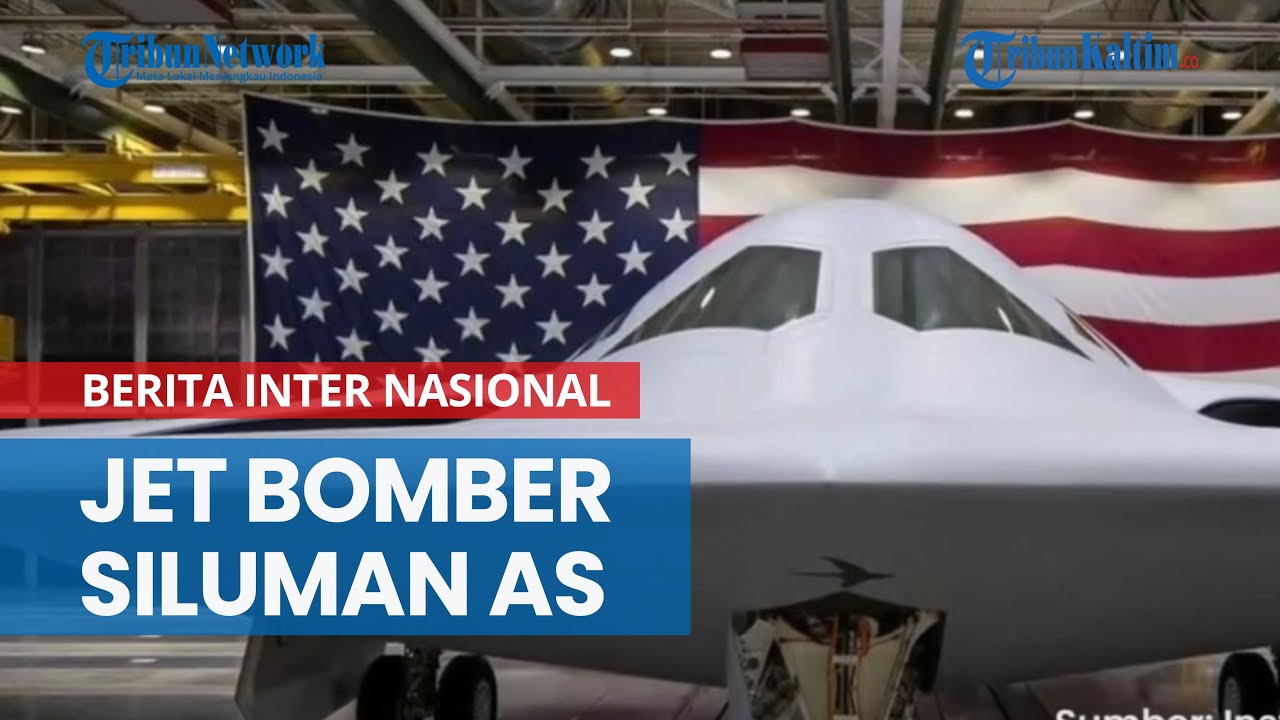 Penampakan Jet Bomber Siluman B-21 Raider AS, Senjata Baru Lawan ...