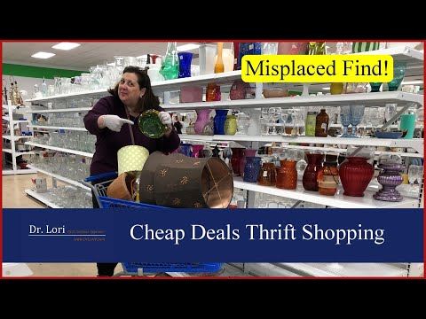 Misplaced Find! Avon, Milk Glass, Ceramics' List, Rocking & Victorian Chairs - Thrift with Dr. Lori