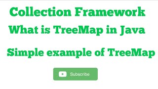 TreeMap with  example