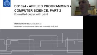 2.5 Formatted output with printf