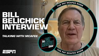 BILL BELICHICK JOINS THE PAT MCAFEE SHOW 👀 Co-hosting the NFL Draft, Tom Brady a