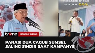 SENGIT! Dua Cagub Sumsel Saling Sindir Kinerja & Program Kerja | Kabar Pilkada tvOne