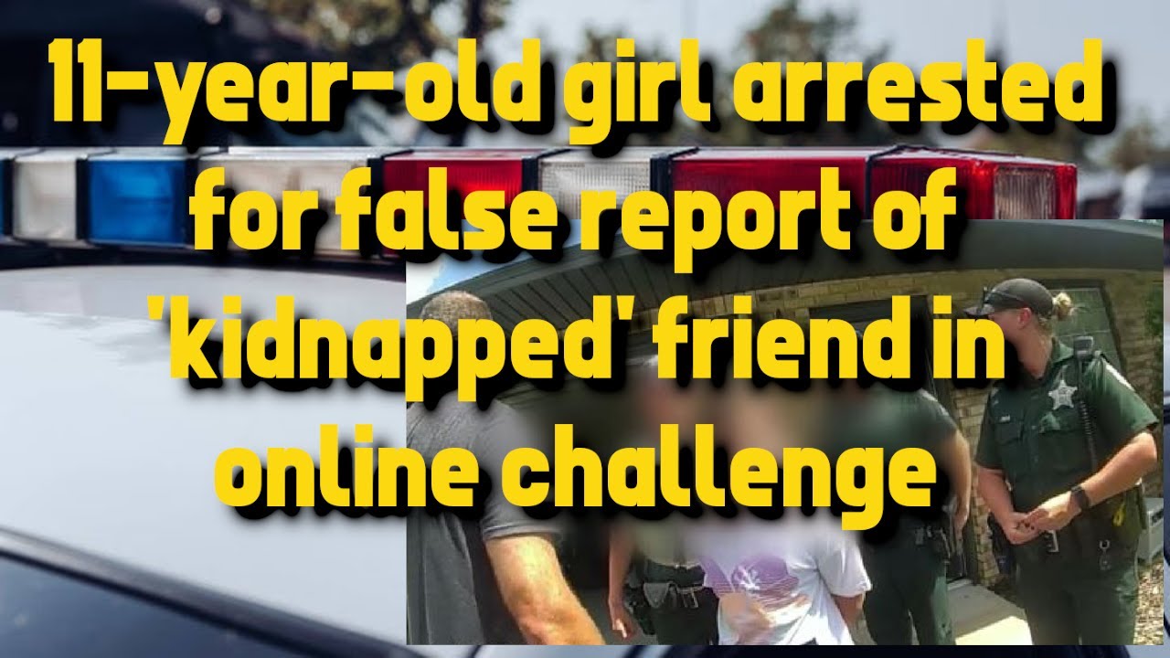 11-year-old Girl Arrested And Charged With A Felony After Falsely ...