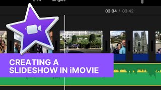 Create a slideshow in iMovie. Quick and Easy