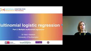 Multinomial logistic regression, Part 2: Multiple multinomial regression