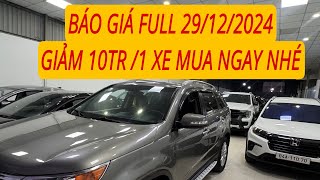 BÁO GIÁ FULL CẬP NHẬT MẪU XE 29/12/2024 TẾT TỚI NƠI RỒI AE NHANH TAY GIẢM 10TR| ÔTÔ TÂN TĂNG