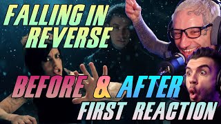 FALLING IN REVERSE  - THE DRUG IN ME IS YOU BEFORE VS AFTER - REACTION