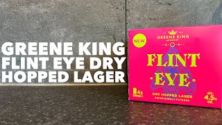 Greene King Flint Eye Dry Hopped Lager Review By Greene King Brewery | British Craft Beer Review