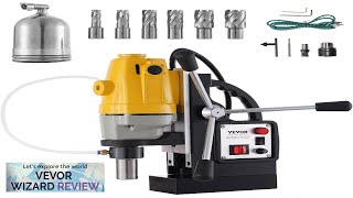 VEVOR 1100W Magnetic Drill Press with 1-1/2 Inch (40mm) Boring Diameter MD40 Review