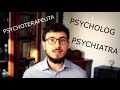 Psychiatra, psycholog, psychoterapeuta. Czym się różnią?