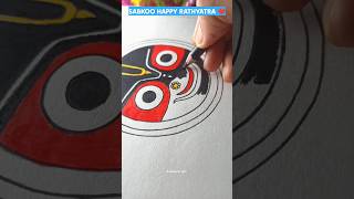 Jagannath Ji Mandala Drawing 😍💖||Rathyatra Spacial Jagannath Ji Drawing 🥰🙏||#shorts