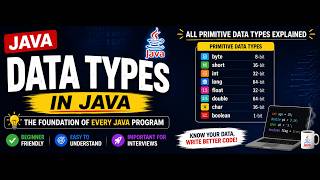 Java Data Types Explained 🔥 | int, double, char, boolean + String