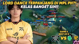 LORD DANCE TERPANJANG DI MPL PH?! KELAS BANGET SIH!! - ONICPH vs APBREN Game 2 #KBreakdown