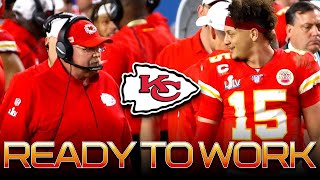 Chiefs Mahomes and Reid Ready to Work for SB55!  LIVE Q&A