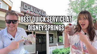 The Best Quick Service Restaurant at Disney Springs? D-Luxe Burger Review | Walt Disney Word