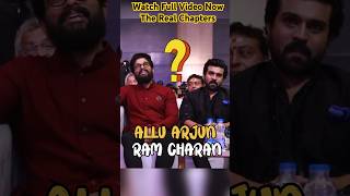 Allu Arjun and Ram Charan Relation #shorts #shortsfeed #youtubeshorts