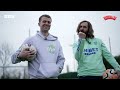 patrick bamford tests podcast co host joe wilkinson s free kicks my mate s a footballer bbc