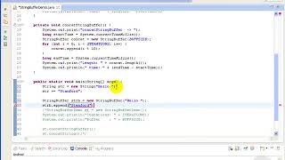 06 Advanced Java tutorial The StringBuffer Class